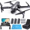 4k Drone, Ruko F11GIM2, GPS Drone with Camera, Drone with Camera for Adults 4K, 3 Axis Gimbal, Long Range Drone, Auto Return Home, Follow Me Drone, Long Flight Time Drone, Foldable Drone, Drone Landing Pad, Professional Drone, Black Drone,