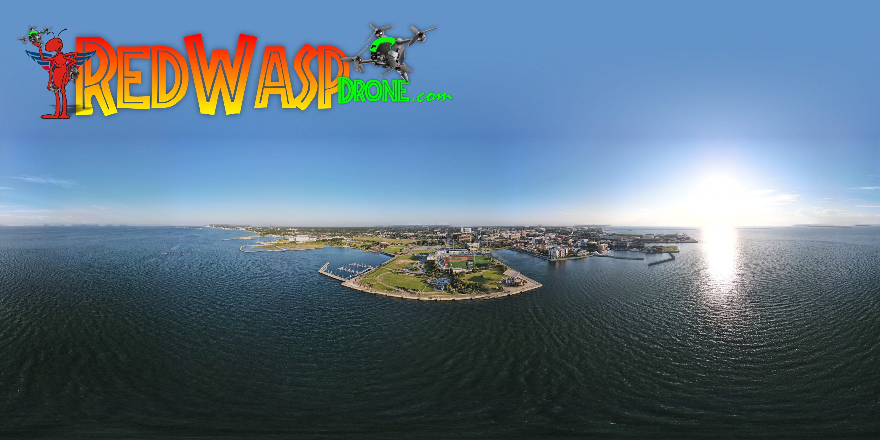 Blue Wahoos Aerials, RedWaspDrone Captures, Pensacola Aerials, Stunning Stadium Shots, Aerial Photography Masterpieces, Elevated Perspective, Drone Artistry, Birds Eye View, Baseball From Above, Spectacular Drone Shots,