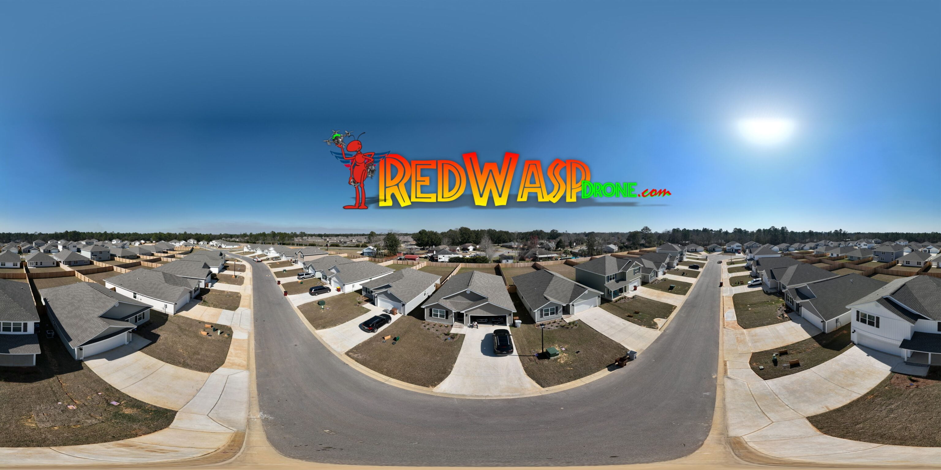 Red Wasp Drone, real estate drone services, aerial real estate photography, drone videography, virtual property tours