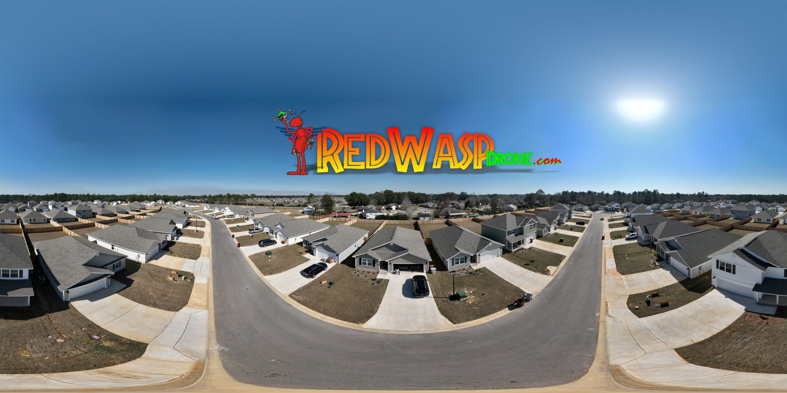 Red Wasp Drone, real estate drone services, aerial real estate photography, drone videography, virtual property tours